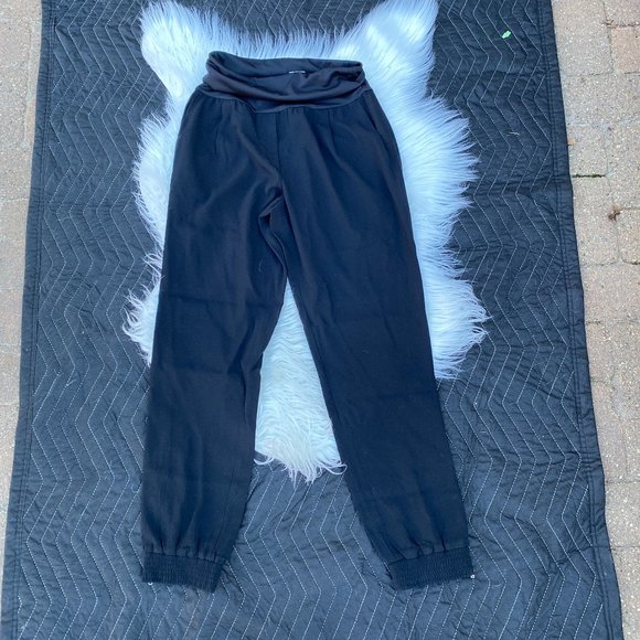 Aritzia Wilfred Ermont Pants Trouser Zipper Black Size Small - Picture 2 of 9